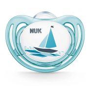 Nuk Silicone Freestyle Soother Blue 18-36 Months -1 Pack - myhoodmarket