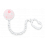 Nuk Soother Chain Rose - myhoodmarket