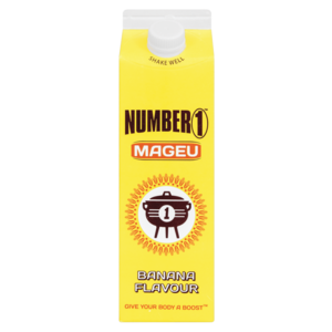 Number 1 Banana Flavoured Mageu 1L