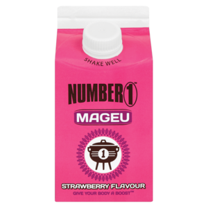 Number 1 Strawberry Flavoured Mageu 500ml