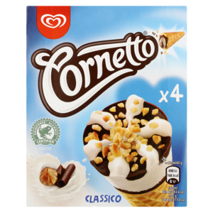 Ola Cornetto Ice Cream Classico 4 Pack