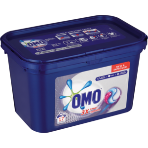 Omo Auto Detergent Capsules 17 Pack