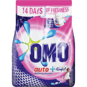 Omo Auto + Comfort Washing Powder 3kg