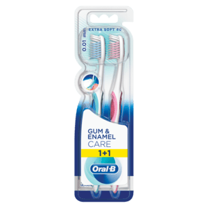 Oral-B Gum & Enamel Care Toothbrush 2 Pack - myhoodmarket