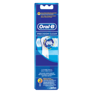 Oral-B Precision Clean Power Brush Head 2 Pack - myhoodmarket