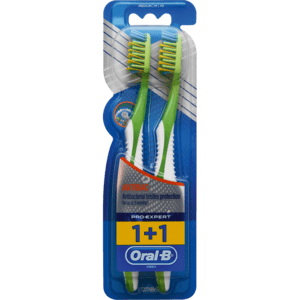 Oral-B Pro-Expert Antibac Toothbrush 2 Pack - myhoodmarket