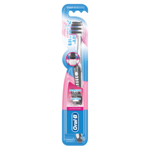 Oral-B Ultra Thin Precision Clean Black Toothbrush - myhoodmarket