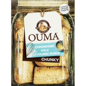 Ouma Chunky Condensed Milk Flavoured Rusks 500g
