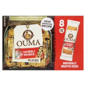 Ouma Sliced Muesli Rusks 8 x 30g