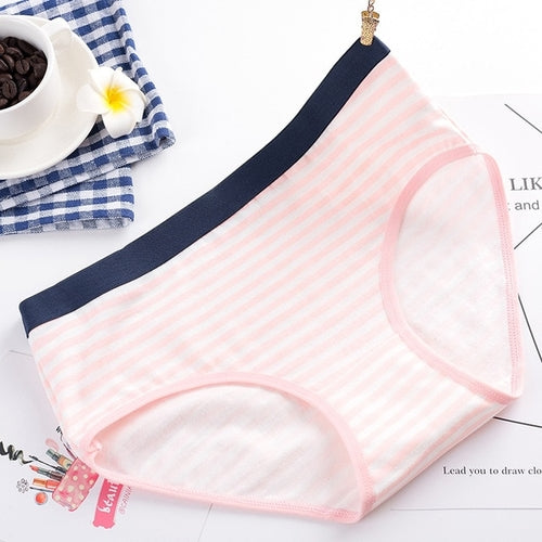 Panties for Women Cotton Startfishi Print Letters