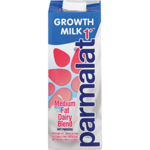 Parmalat Medium Fat Growth Milk 1+ 1L