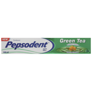 Pepsodent Green Tea Toothpaste 100ml - myhoodmarket