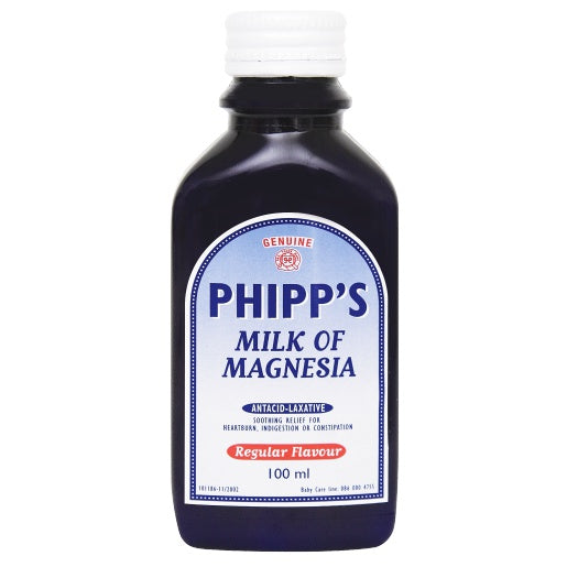Phipp S Milk Of Magnesia 100 ML