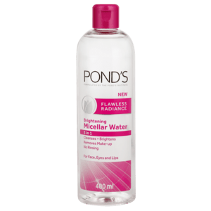 Pond's Flawless Radiance 3-In-1 Brightening Micellar Water 400ml - myhoodmarket