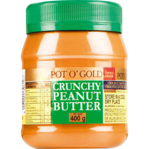 Pot O' Gold Crunchy Peanut Butter 400g