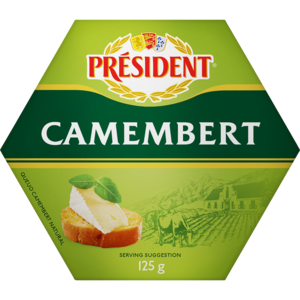 Président Camembert Soft Cheese Pack 125g