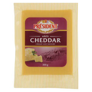 Président White Cheddar 300g