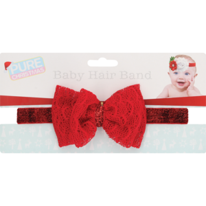 Pure Christmas Baby Hairband