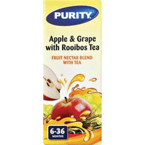 Purity Apple & Grape With Rooibos Tea Baby Juice 200ml - myhoodmarket