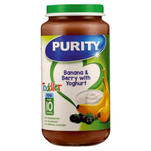 Purity Banana & Berry With Yoghurt Baby Food 250ml - myhoodmarket