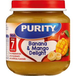 Purity Banana & Mango Delight Baby Food 125ml - myhoodmarket