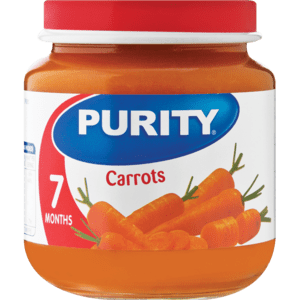 Purity Carrots Baby Food 125ml - myhoodmarket