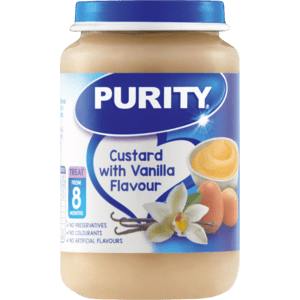 Purity Custard With Vanilla Flavour Baby Food 200ml - myhoodmarket