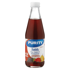 Purity Fortris Pear, Guava & Blackcurrant Concentrate 250ml - myhoodmarket