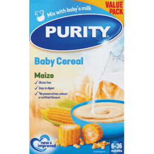 Purity Maize Baby Cereal With Milk 450g - myhoodmarket