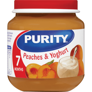 Purity Peach & Yoghurt Baby Food 125 ml