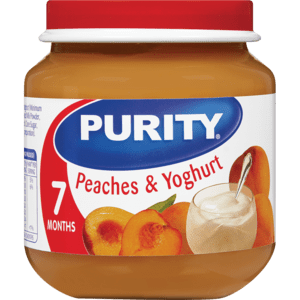 Purity Peach & Yoghurt Baby Food 125 ml - myhoodmarket