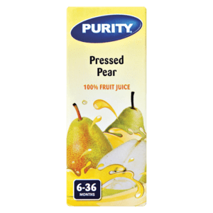Purity Pressed Pear 100% Fruit Juice 6-36 Months 200ml - myhoodmarket