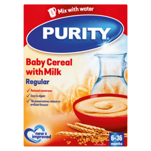 Purity Regular Baby Cereal With Milk 200g - myhoodmarket