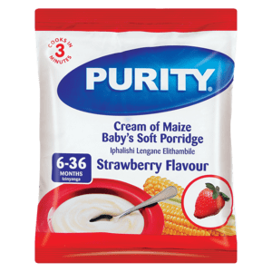 Purity Strawberry Flavour Cream Of Maize Baby's Soft Porridge 400g - myhoodmarket