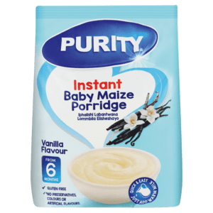 Purity Vanilla Flavour Instant Baby Maize Porridge 500g