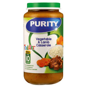 Purity Vegetable & Lamb Casserole Baby Food 250ml - myhoodmarket