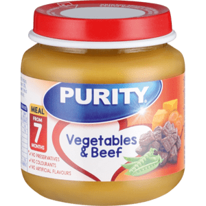 Purity Vegetables & Beef Baby Food 125ml - myhoodmarket
