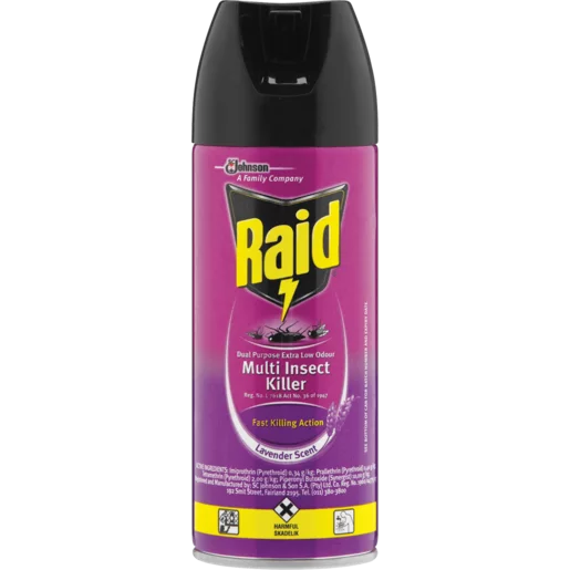 Raid Dual Purpose Lavender Scented Insecticide 300ml