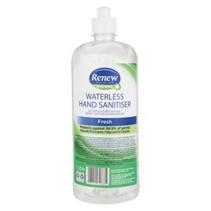 Renew Fresh Waterless Hand Sanitiser 1L