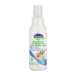 Renew Kids Aloe Fresh Fragranced Hand Sanitiser Spray 100ml