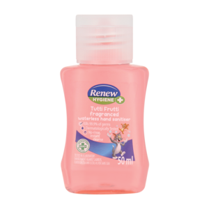 Renew Kids Tutti Frutti Fragranced Waterless Hand Sanitiser 50ml