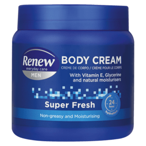 Renew Men Super Fresh Body Cream 500ml - myhoodmarket