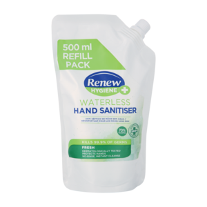 Renew Waterless Hand Sanitiser Refill 500ml