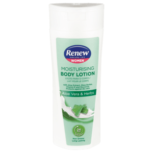 Renew Women Aloe Vera & Herbs Moisturising Body Lotion 400ml - myhoodmarket