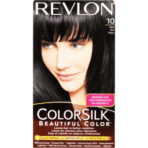 Revlon ColorSilk Beautiful Color Black 10 Hair Colour Pack - myhoodmarket