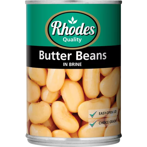 Rhodes Butter Beans In Brine 410g
