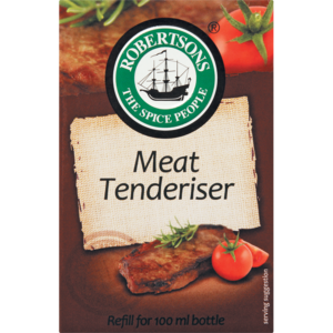 Robertsons Meat Tenderiser Refill Box 100g