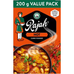 Robertsons Rajah Hot Curry Powder Value Pack 200g