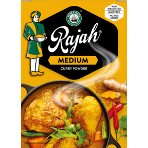 Robertsons Rajah Medium Curry Powder Box 100g