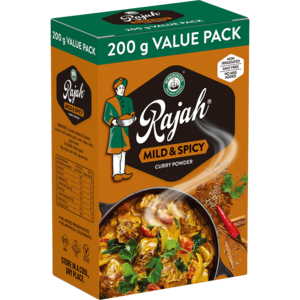 Robertsons Rajah Mild & Spicy Curry Powder Value Pack 200g